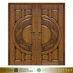 Model Pintu Rumah Ukir Minimalis Klasik