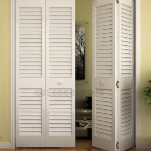 Pintu Lipat Kayu Minimalis