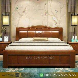 Tempat Tidur Minimalis Jati Balok Terbaik Jepara