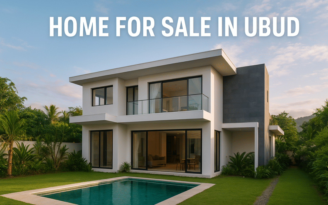 Home for Sale in Ubud: Nature-Inspired Living in Bali’s Cultural Heart
