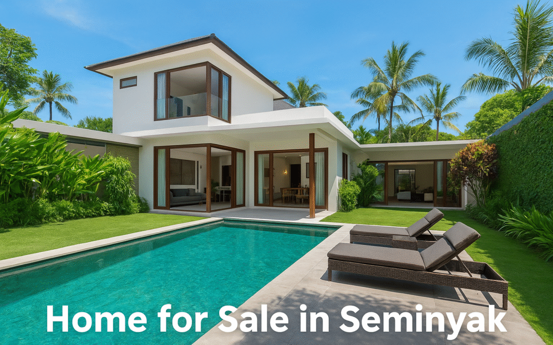 Home for Sale in Seminyak: Luxury Homes in Bali’s Premium District