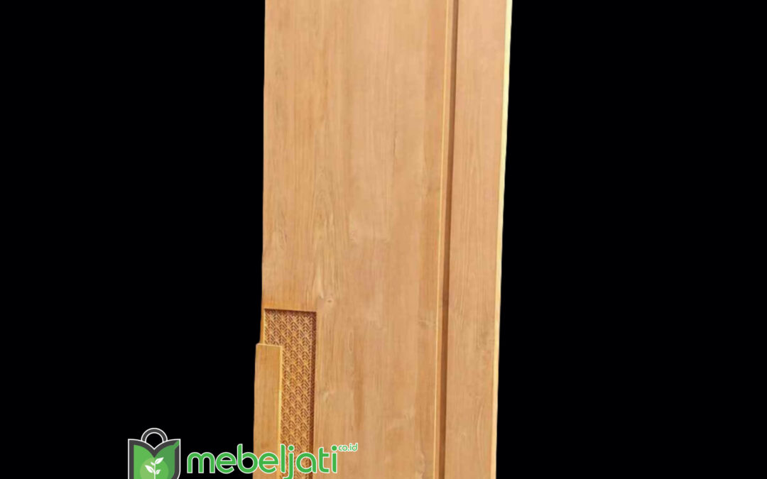 Elegansi Pintu Jati Minimalis Kontemporer: Sentuhan Baru dari Furniture Jepara